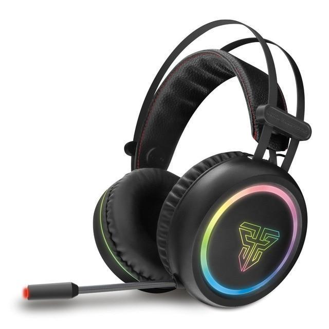 Casque audio de jeu avec microphone et connexion USB