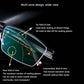 Lunettes de lecture à verres progressifs et monture métallique