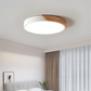 Plafonnier rond fin à trois teintes lumineuses