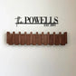 Porte-manteau mural avec 4, 6 ou 8 crochets rabattables