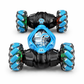 Voiture radiocommandée à châssis transformable et commande gestuelle