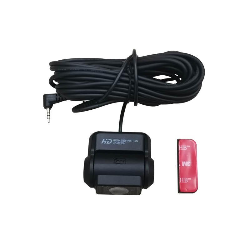 Caméra arrière de voiture 1080p avec câble et fixation adhésive
