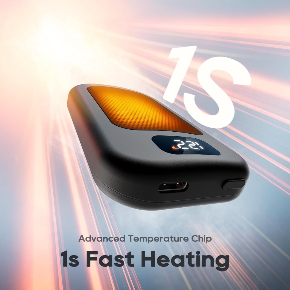 Chauffe-mains électrique rechargeable à trois niveaux