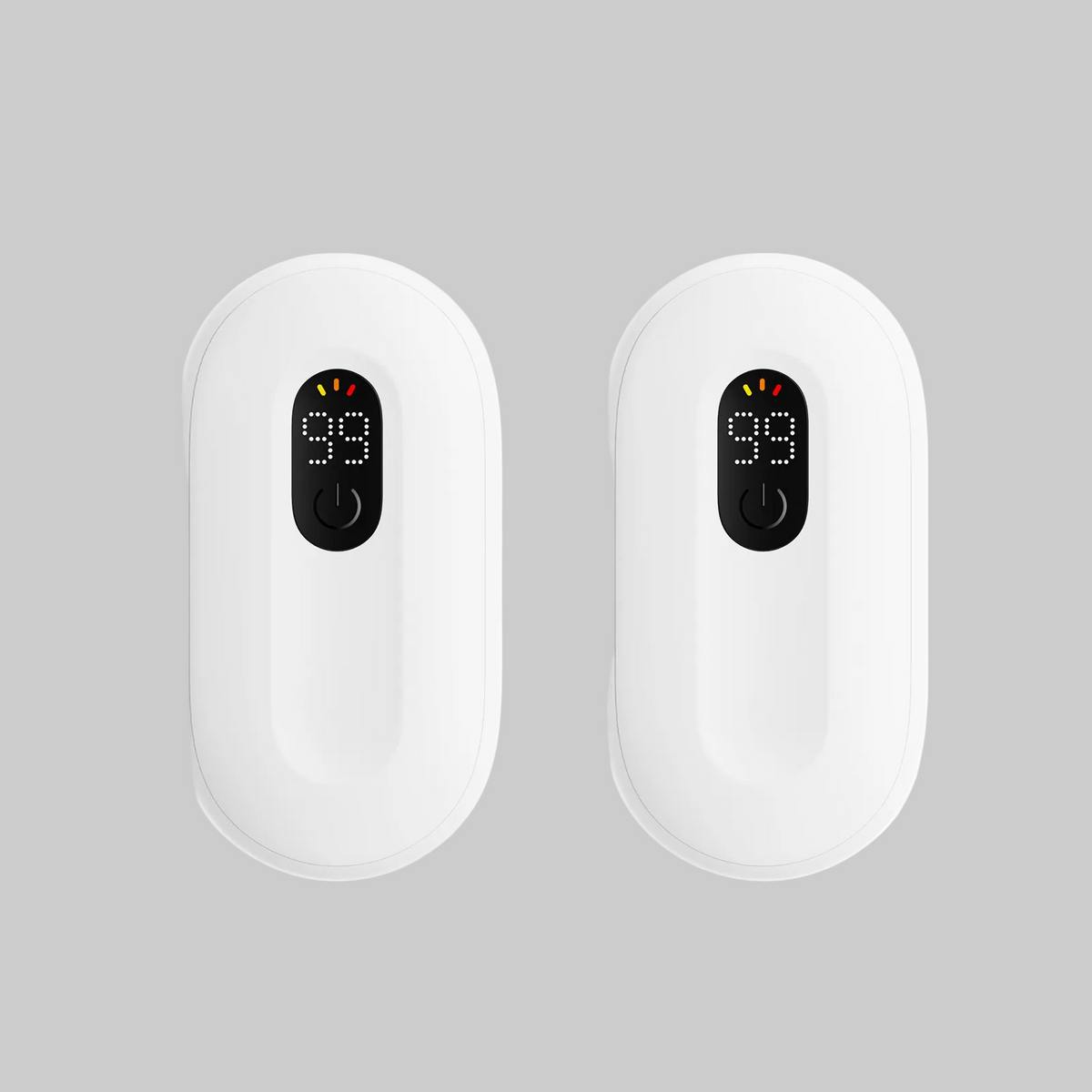 Lot de deux chauffe-mains rechargeables magnétiques