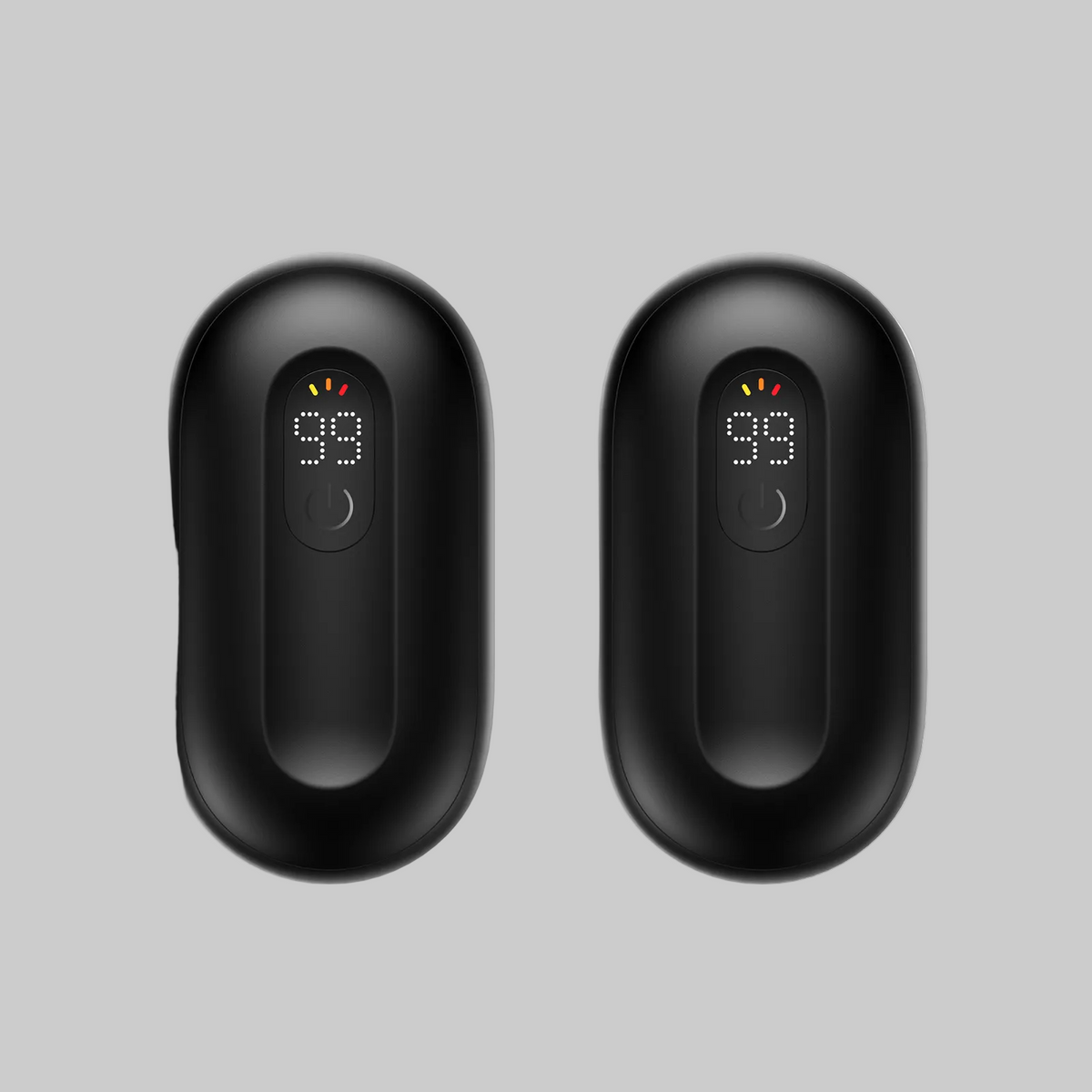 Lot de deux chauffe-mains rechargeables magnétiques
