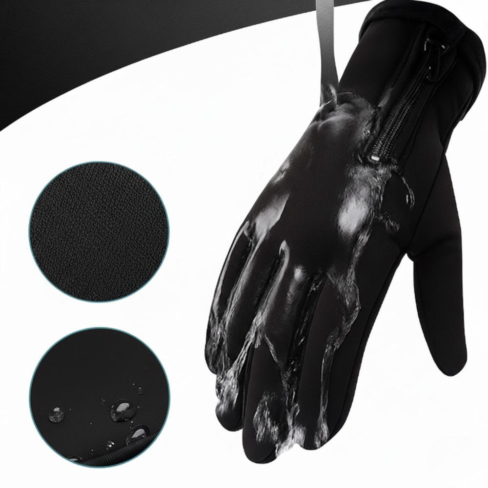 Gants chauffants de ski rechargeables avec doigts tactiles