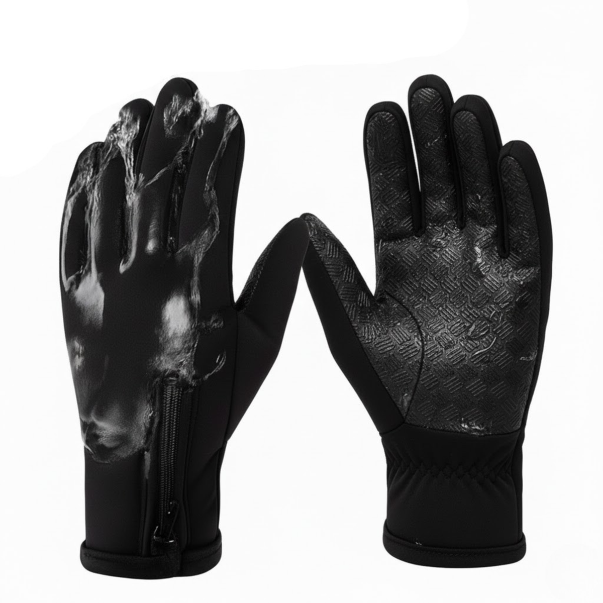 Gants chauffants de ski rechargeables avec doigts tactiles