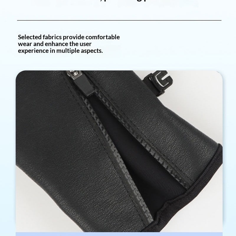 Gants chauffants rechargeables USB avec paume texturée
