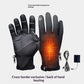 Gants chauffants rechargeables USB avec paume texturée