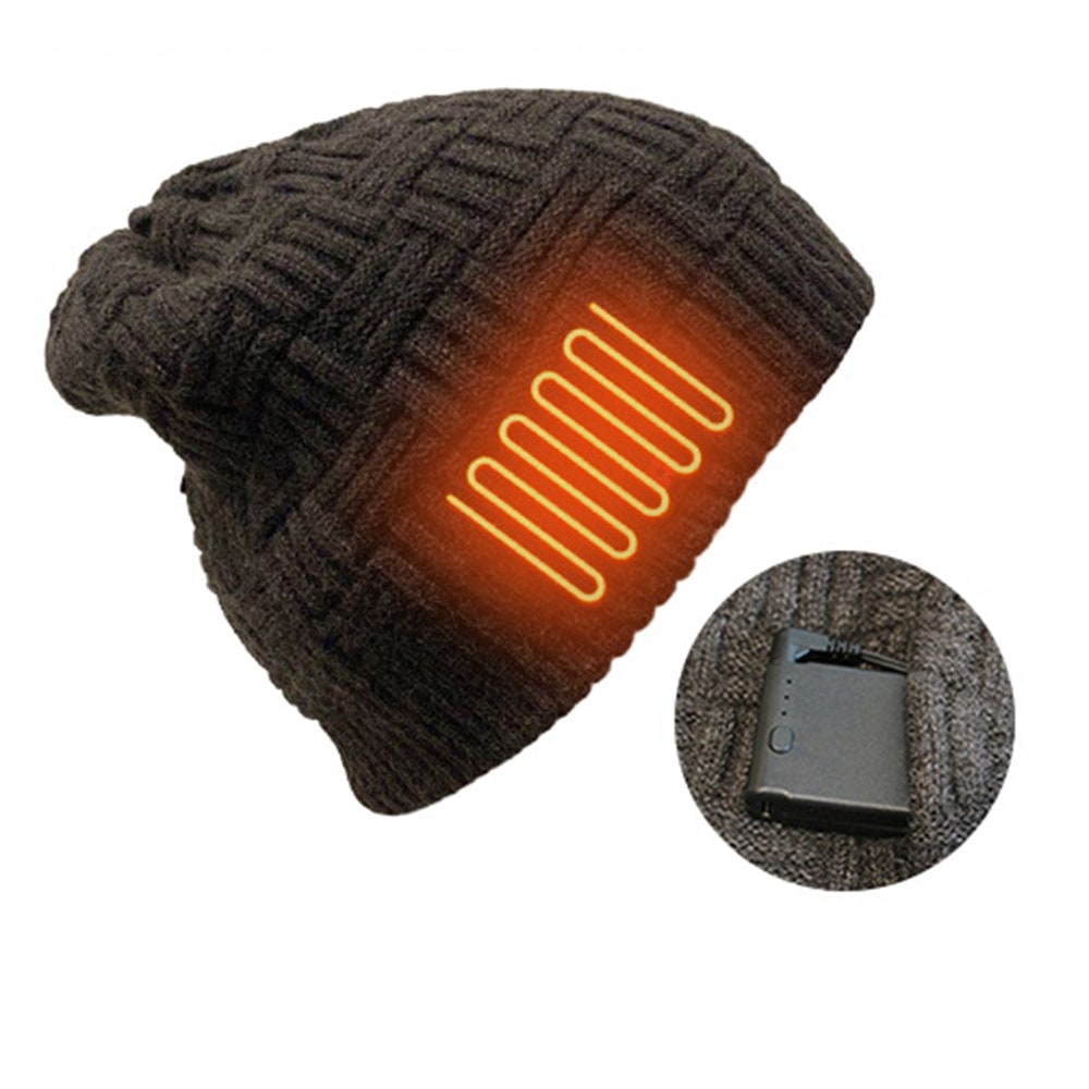 Bonnet chauffant rechargeable avec cache-oreilles