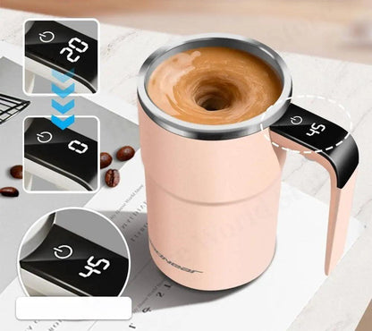 Mug mélangeur rechargeable avec affichage de température, 380 ml