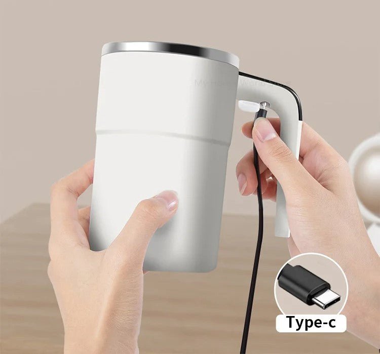 Mug mélangeur rechargeable avec affichage de température, 380 ml