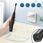 Brosse à dents sonique rechargeable avec huit têtes et étui