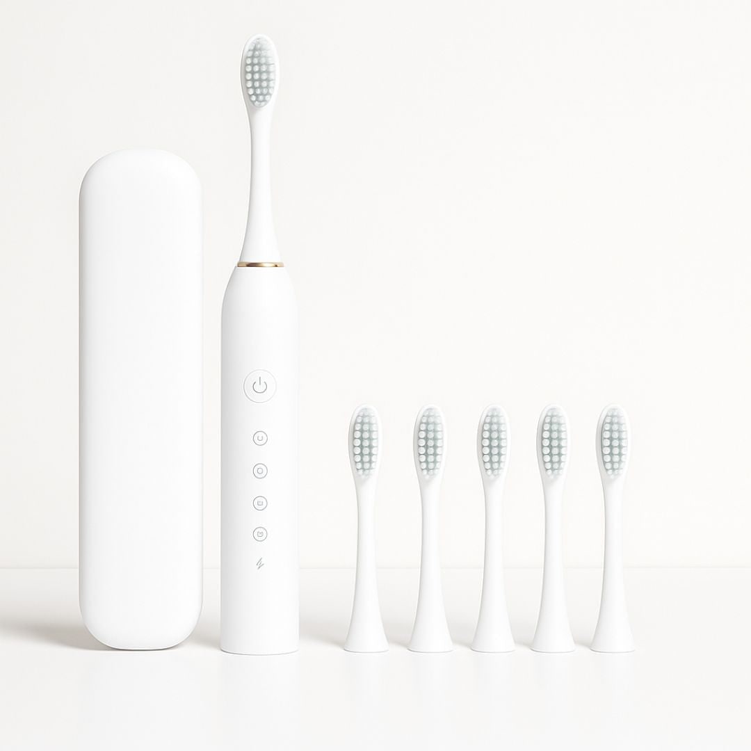 Brosse à dents électrique sonique rechargeable à six modes