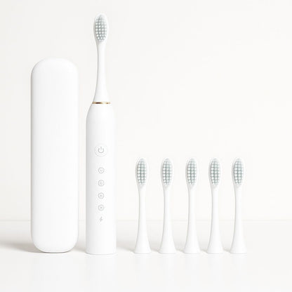 Brosse à dents électrique sonique rechargeable à six modes