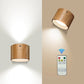 Applique rechargeable à double éclairage avec télécommande