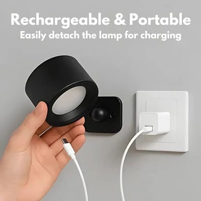 Applique sans fil rechargeable avec rotule magnétique