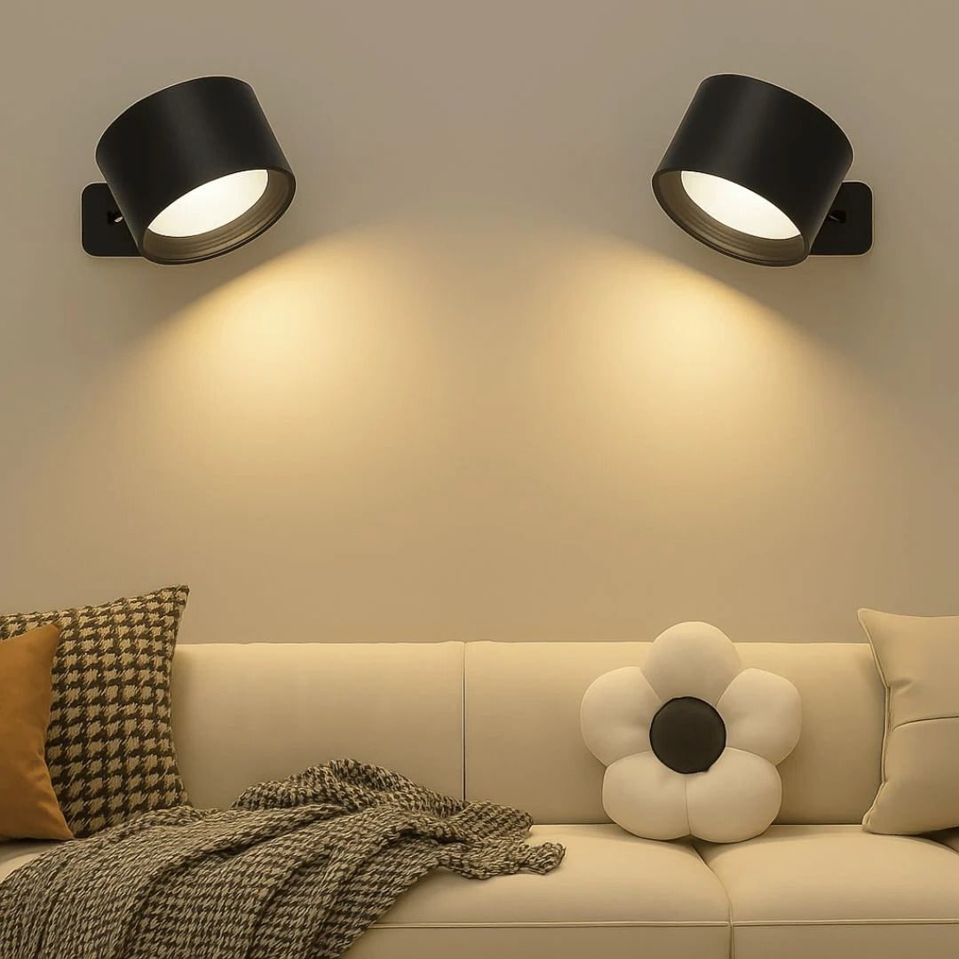 Applique sans fil rechargeable avec rotule magnétique