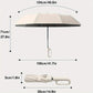 Parapluie de voyage compact avec attache mousqueton
