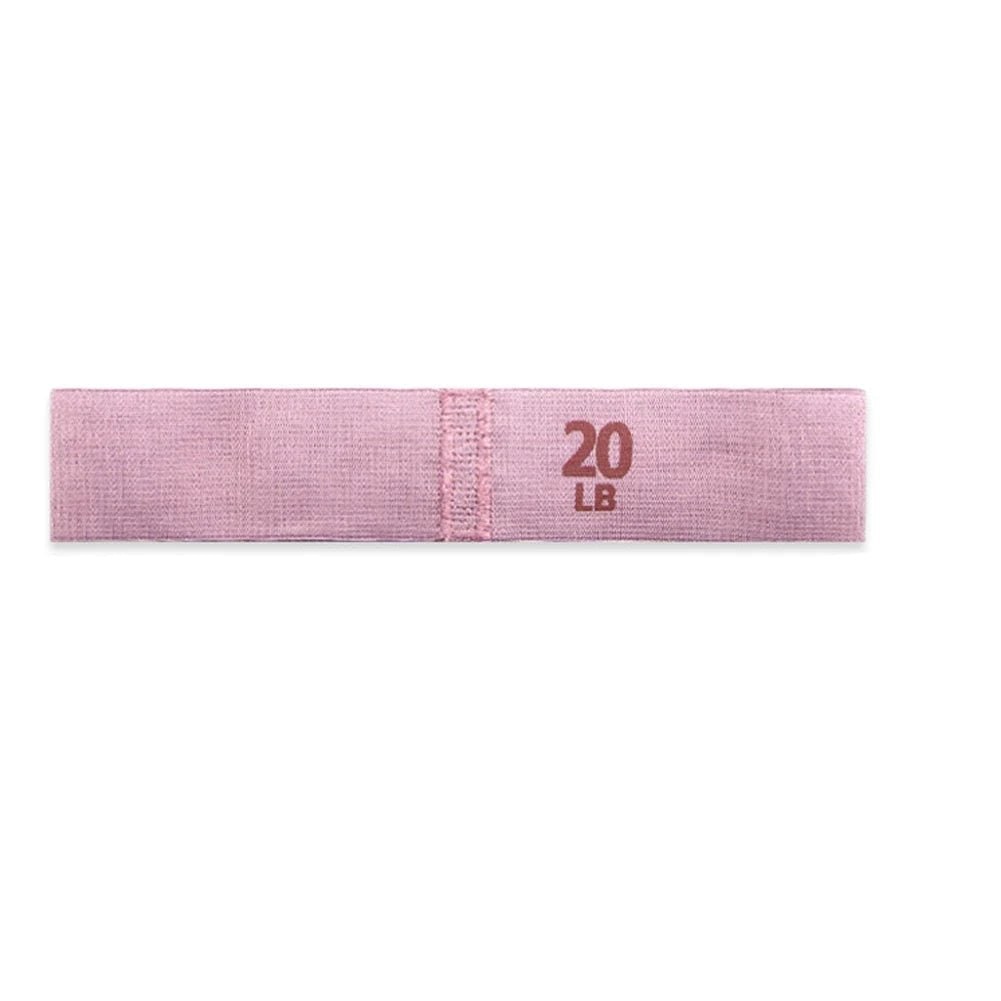 Bandes de résistance en tissu avec intérieur silicone