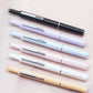 Stylo-plume rétractable à pointe fine avec clip