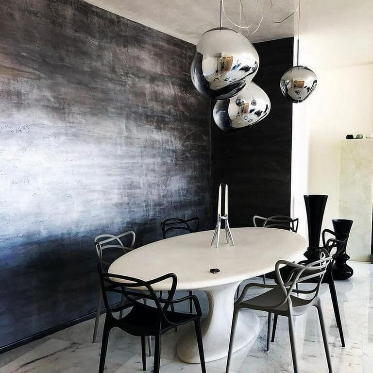 Suspension en verre ambré effet miroir – 15 cm – image 42