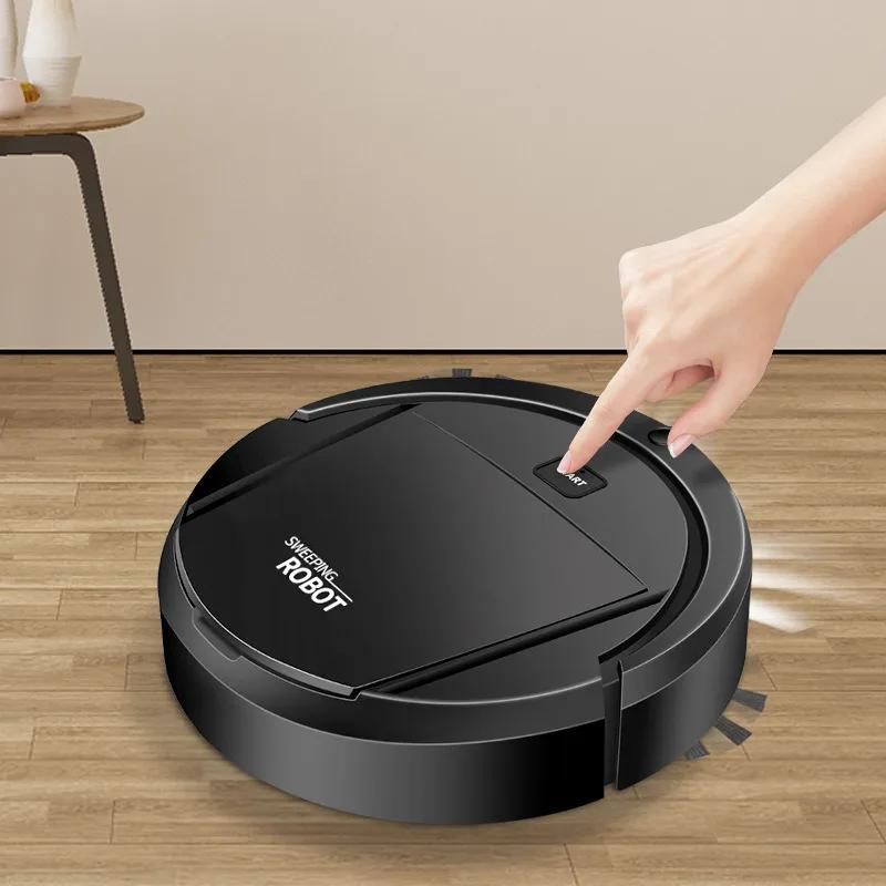 Robot aspirateur à navigation automatique et double brosse