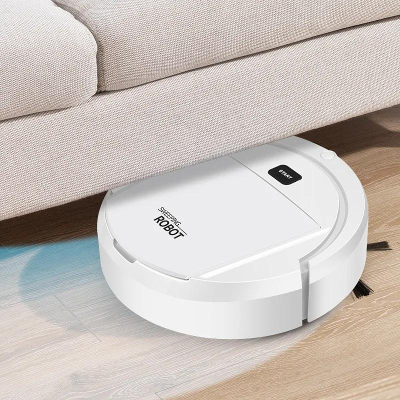 Robot aspirateur à navigation automatique et double brosse
