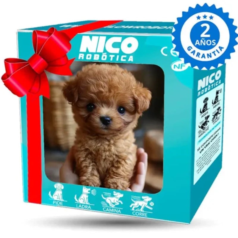 Chien interactif en peluche avec sons et mouvements