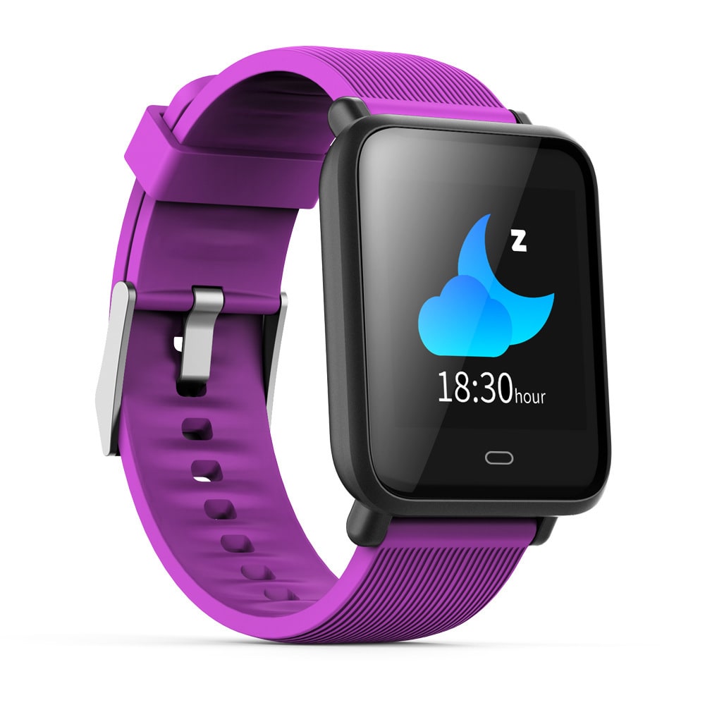 Montre connectée à écran tactile et bracelet sport