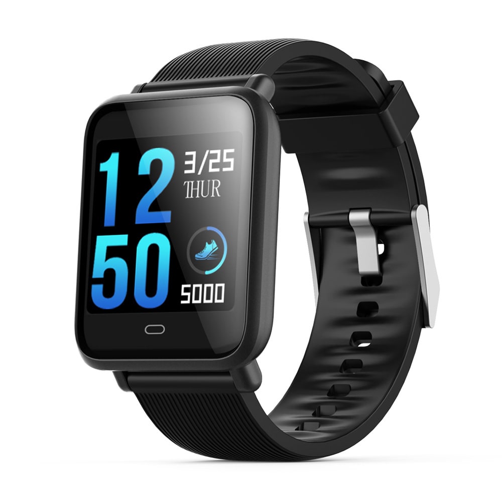 Montre connectée à écran tactile et bracelet sport