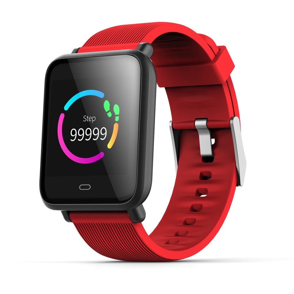 Montre connectée à écran tactile et bracelet sport