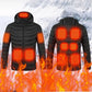 Veste chauffante unisexe pour les activités extérieures