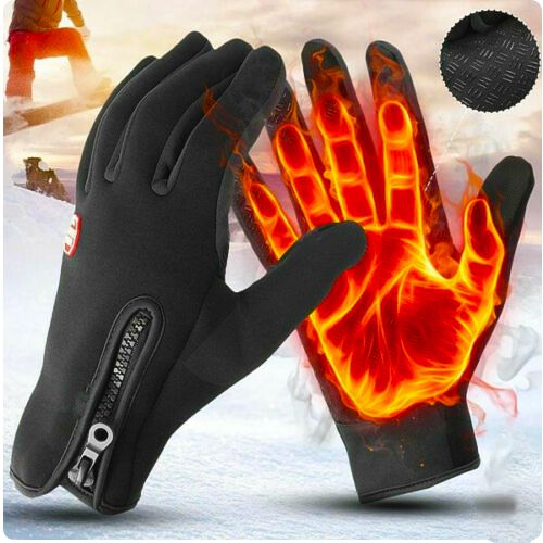 Gants thermiques en polyester extensible à paume aérée