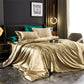 Ensemble de linge de lit en satin brillant