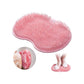 Brosse de douche en silicone pour les pieds avec ventouses