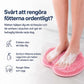 Brosse de douche en silicone pour les pieds avec ventouses