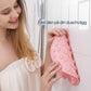 Brosse de douche en silicone pour les pieds avec ventouses