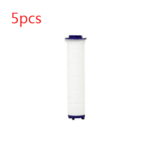 Pommeau de douche filtrant avec bouton pause et flexible