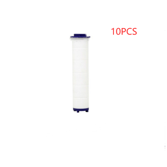 Pommeau de douche filtrant avec bouton pause et flexible