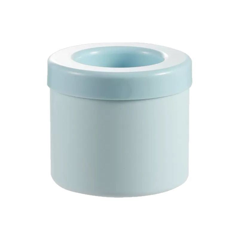 Moule à glaçons en silicone en forme de gobelet avec couvercle