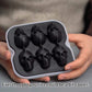 Moule à glaçons en silicone en forme de crâne