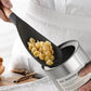 Cuillère-spatule en silicone avec manche en bois