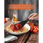 Cuillère-spatule en silicone avec manche en bois