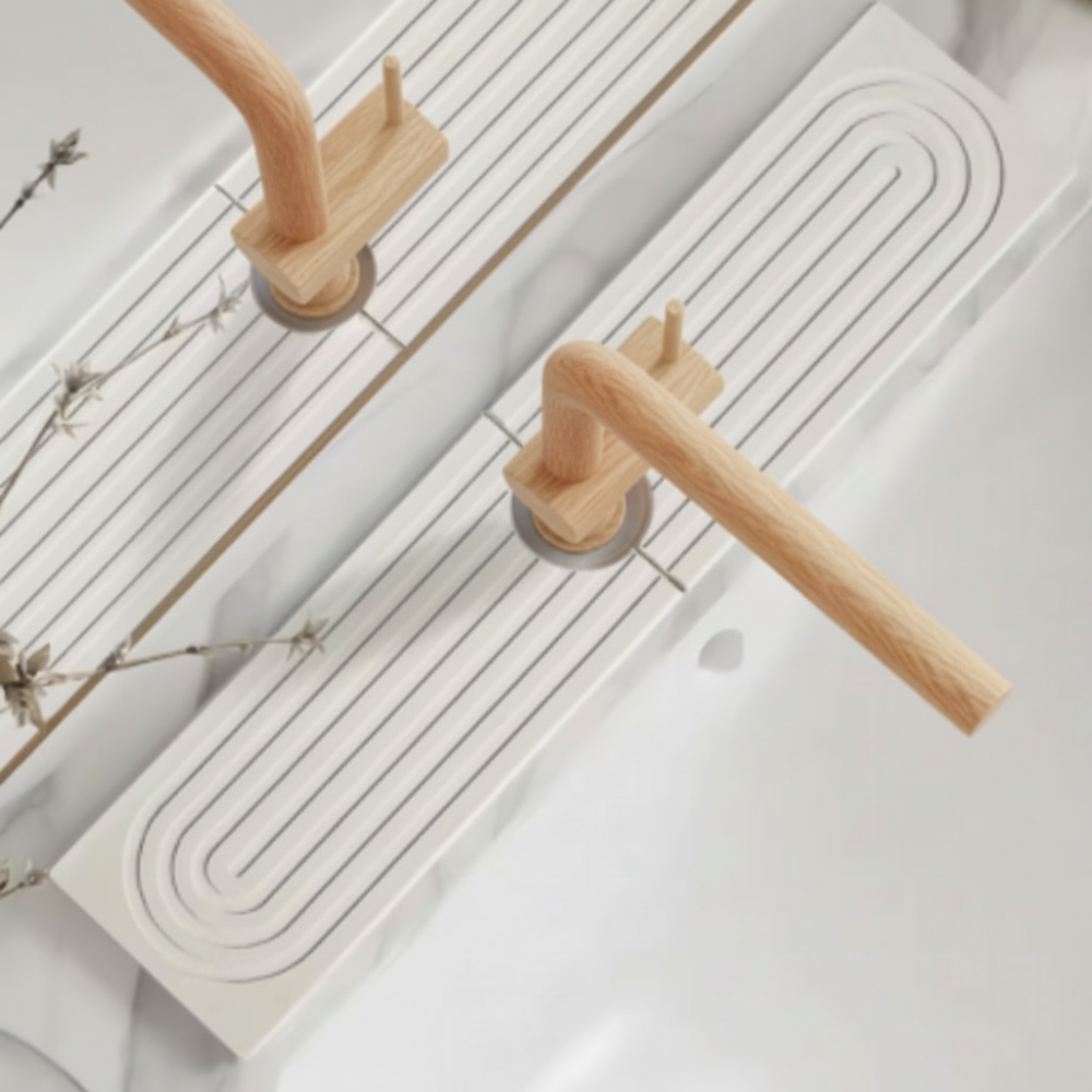 Tapis absorbant de robinet en terre de diatomée