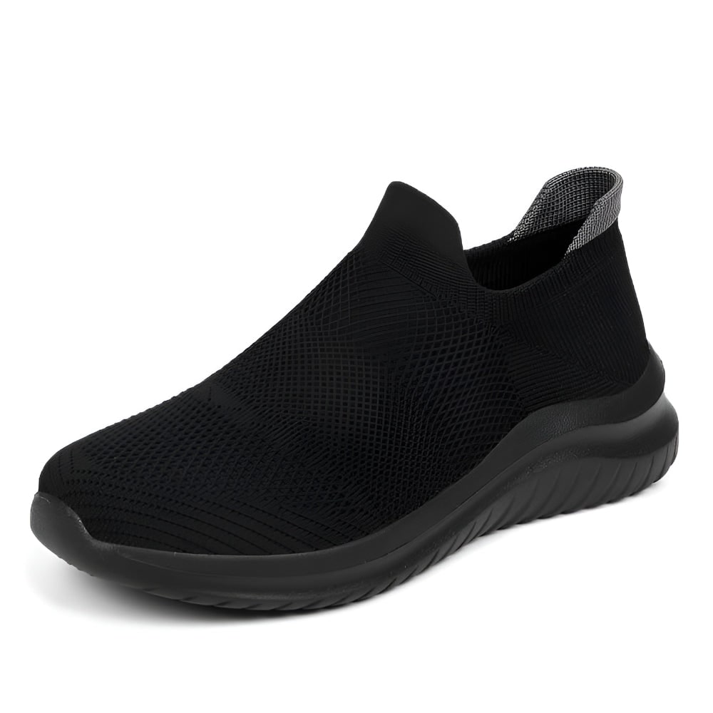 Baskets à enfiler pour femme en maille avec semelle en mousse