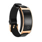 Montre connectée à écran OLED et bracelet en cuir
