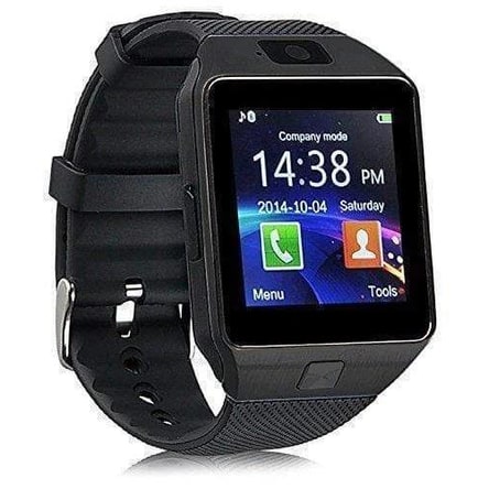 Montre connectée à écran tactile avec caméra intégrée
