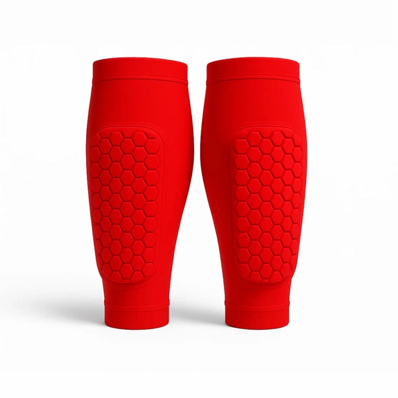 Manchons de football avec rembourrage de tibia