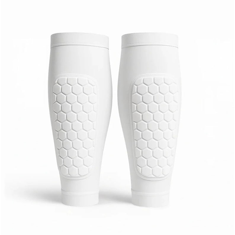 Manchons de football avec rembourrage de tibia